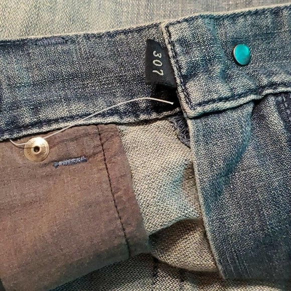 Zegna Sport Size 36 Mens Jeans Blue Denim Relaxed Fit Cotton Casual Cotton Flax - Picture 6 of 12